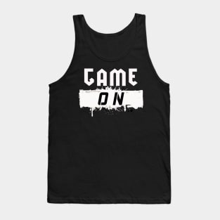 Game On Black T-Shirt Tank Top